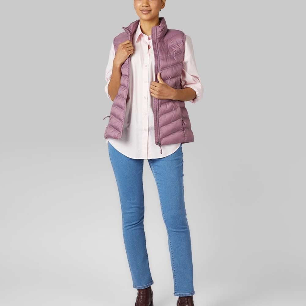 32 Degrees Women's Small Mauve Puffer Vest